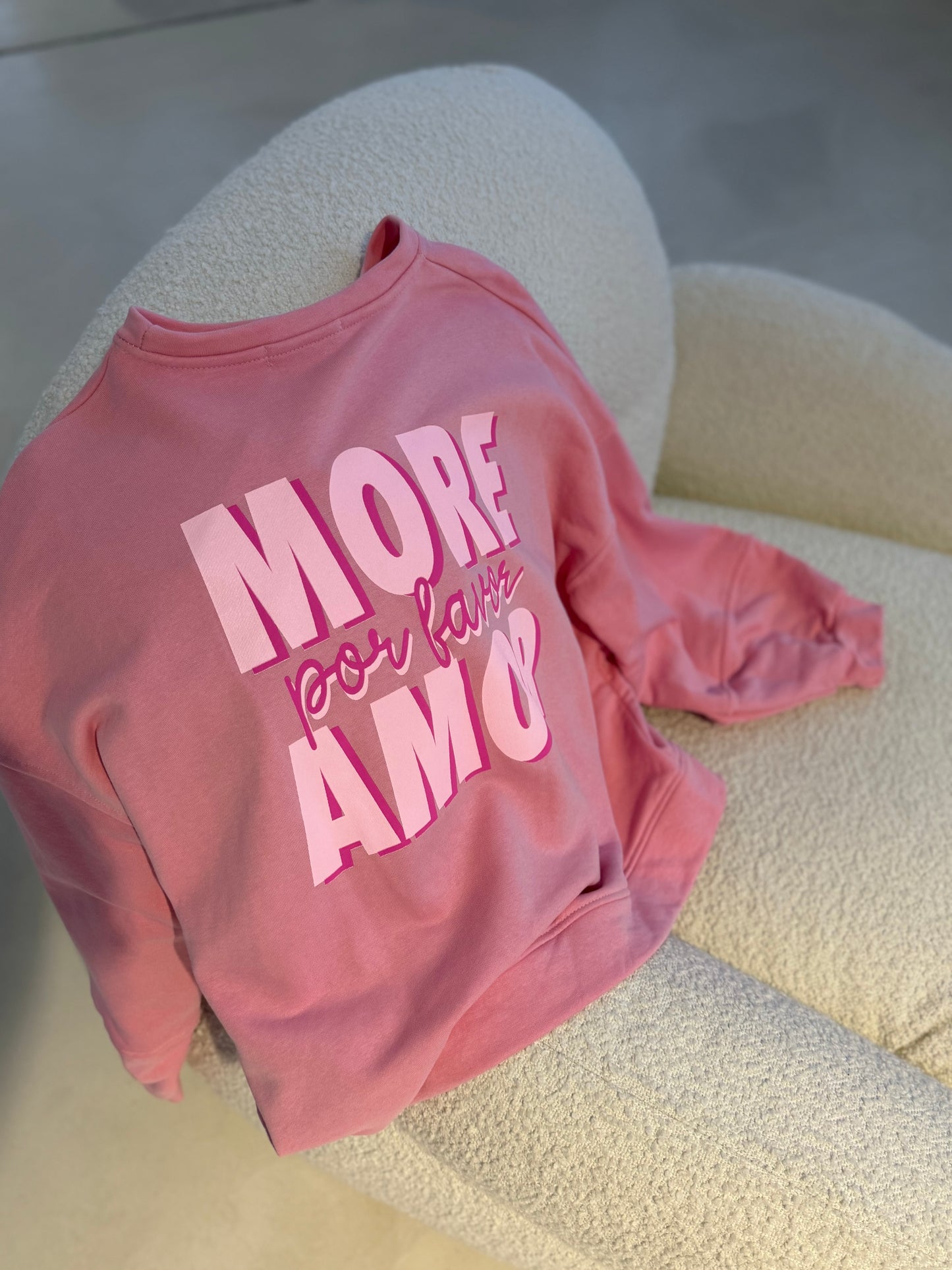 Sweater MORE AMOR rosa