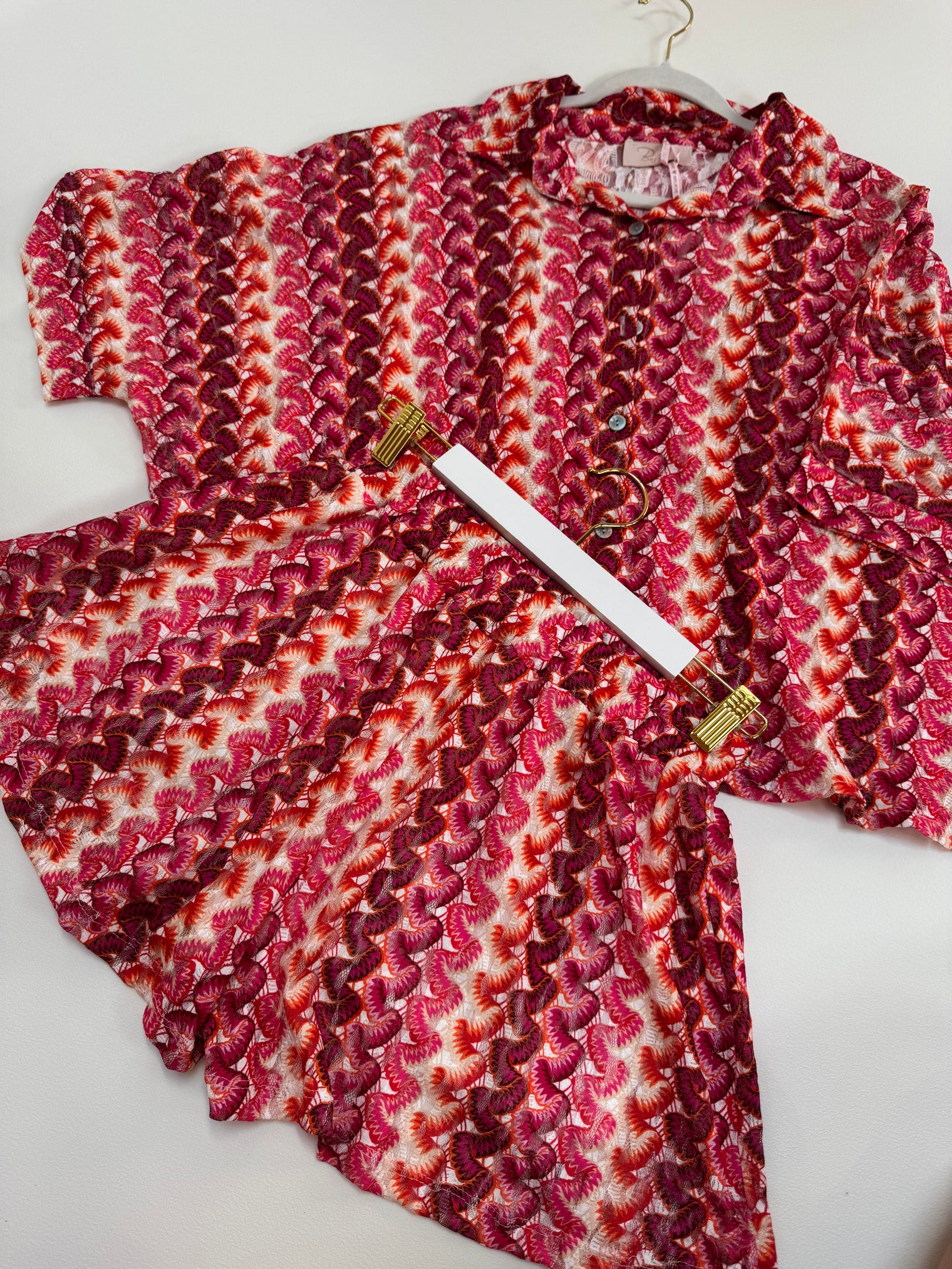 Sommer Shorts SUMMER HOT beere/pink/peach