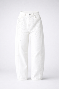 Baloon Jeans mit Stretch CRYSTAL & PEARL