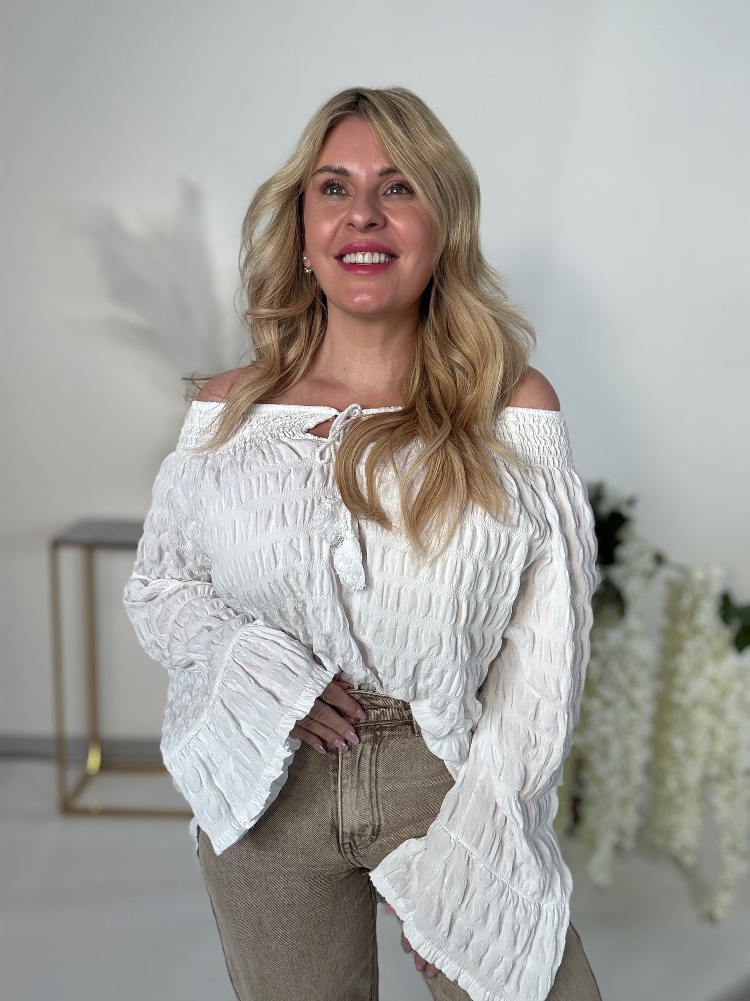 Tunikabluse BOHO BESTIE weiß