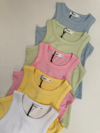 Stretch Top BEST BASIC EVER gelb
