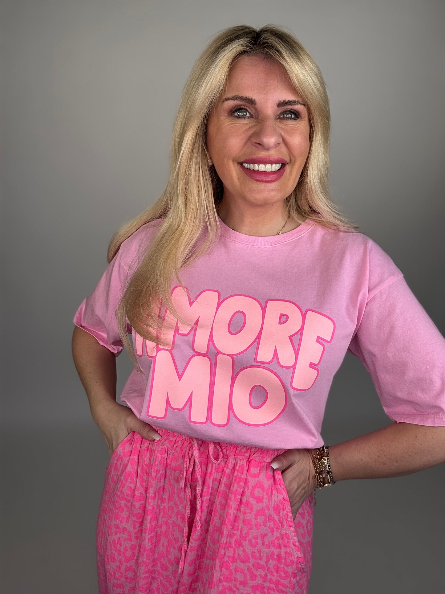 Statement Shirt Amore Mio Rosa