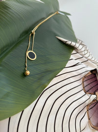 Schnurkette gold mit Anhänger LOVE FOREVER
