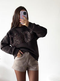 Sweater SoHo Sparkle Brown