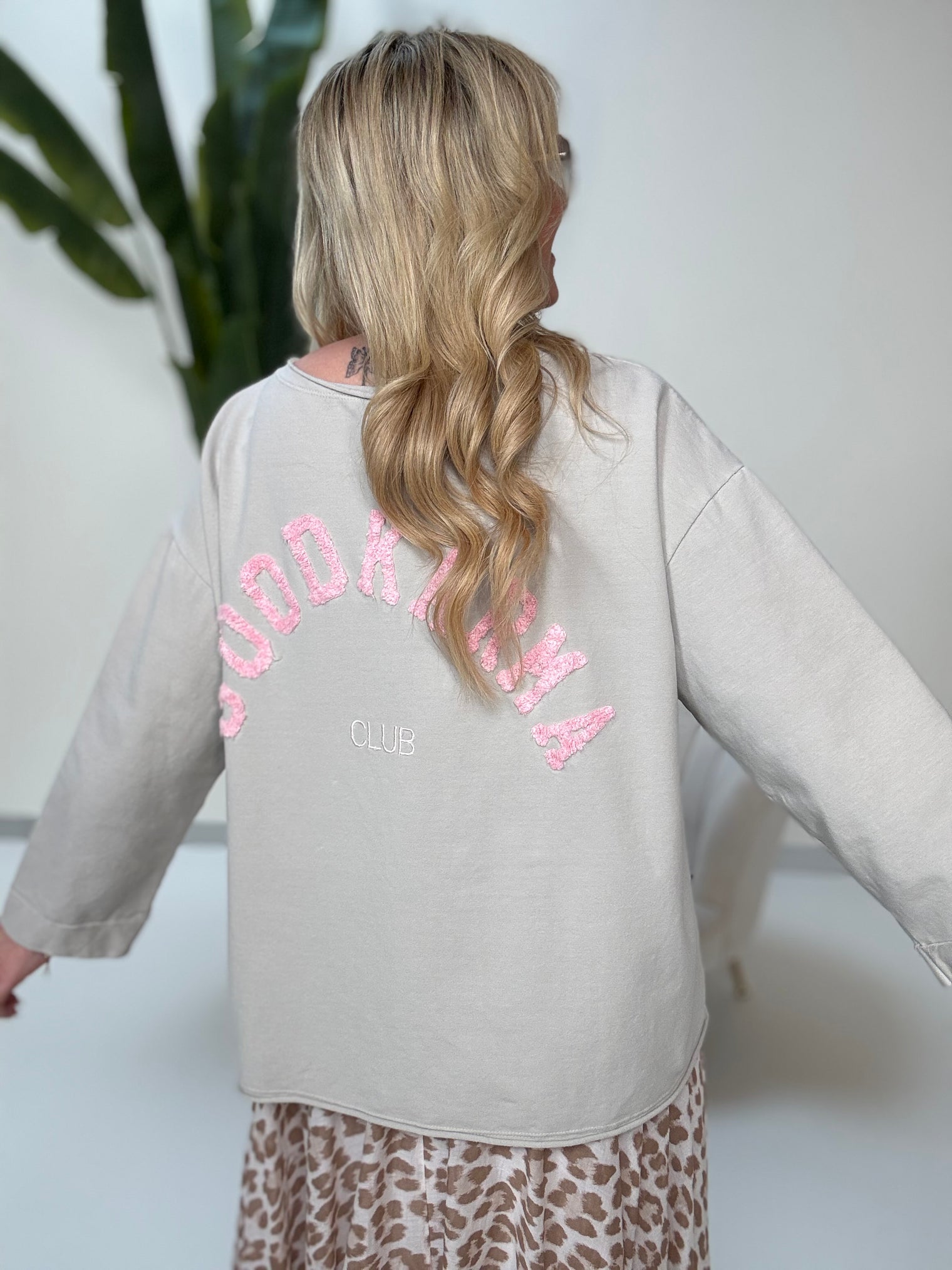 Jersey Pullover beige GOODKARMA CLUB