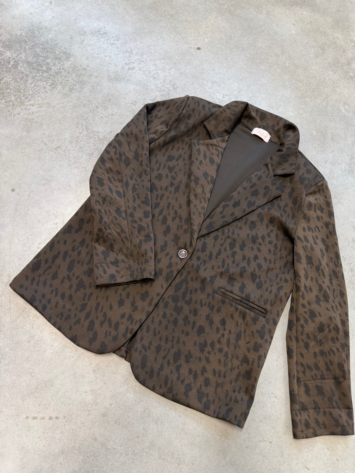 Blazer LOVELY REH chocolate/schwarz