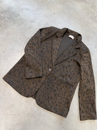 Blazer LOVELY REH chocolate/schwarz