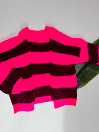 Strickjacke ONLY COZY VIBES pink/cherrybraun