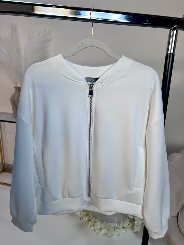 Jacke mit Reißverschluss LUXURY SOFTNESS