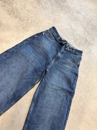Ballon/Barrel Jeans mit umgeklapptem Fashion Bund