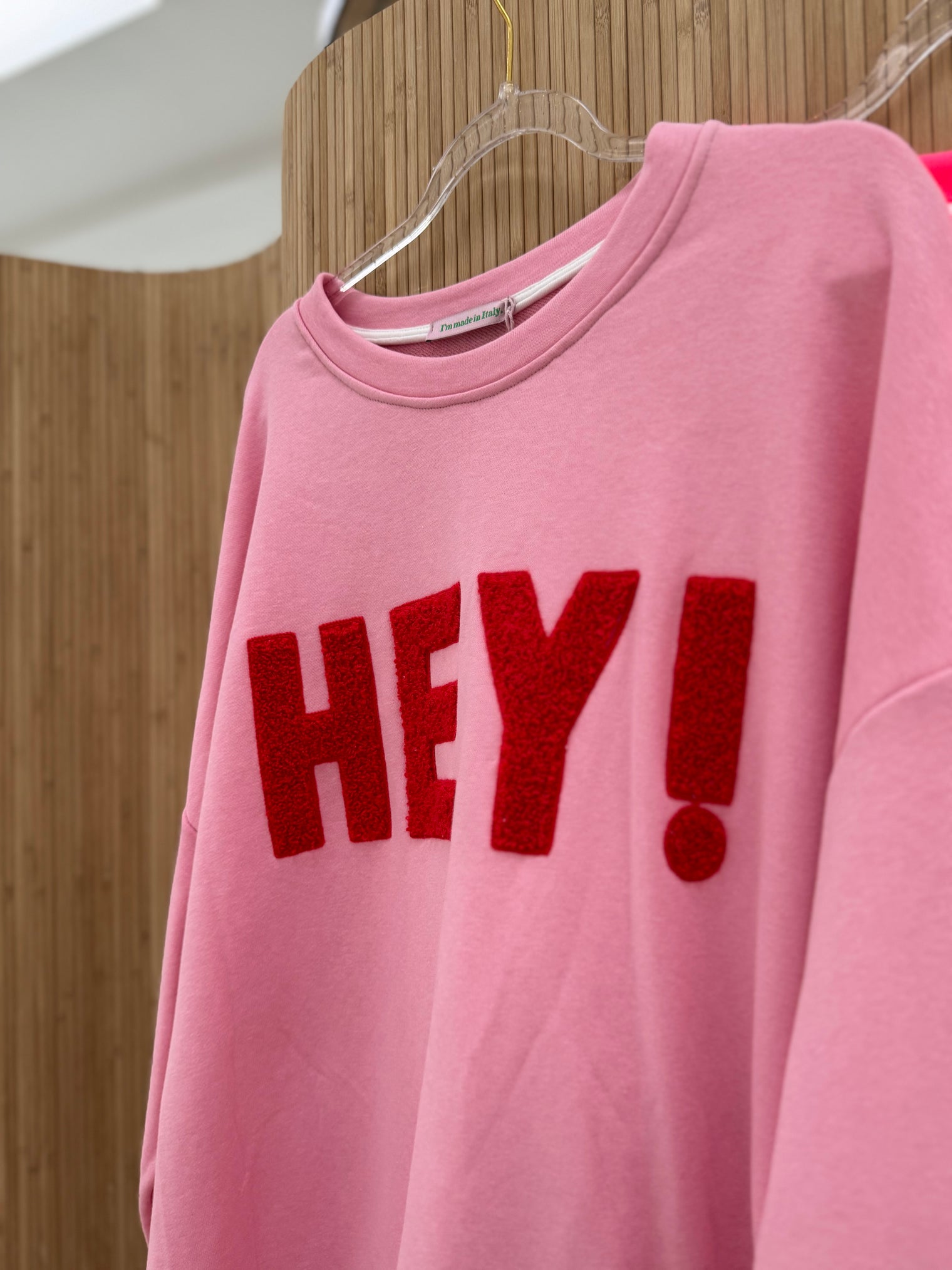 Sweater HEY rosa l