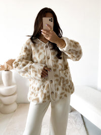 Teddyjacke Crema LOVELY LEO