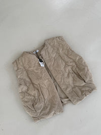 Steppweste TAUPE