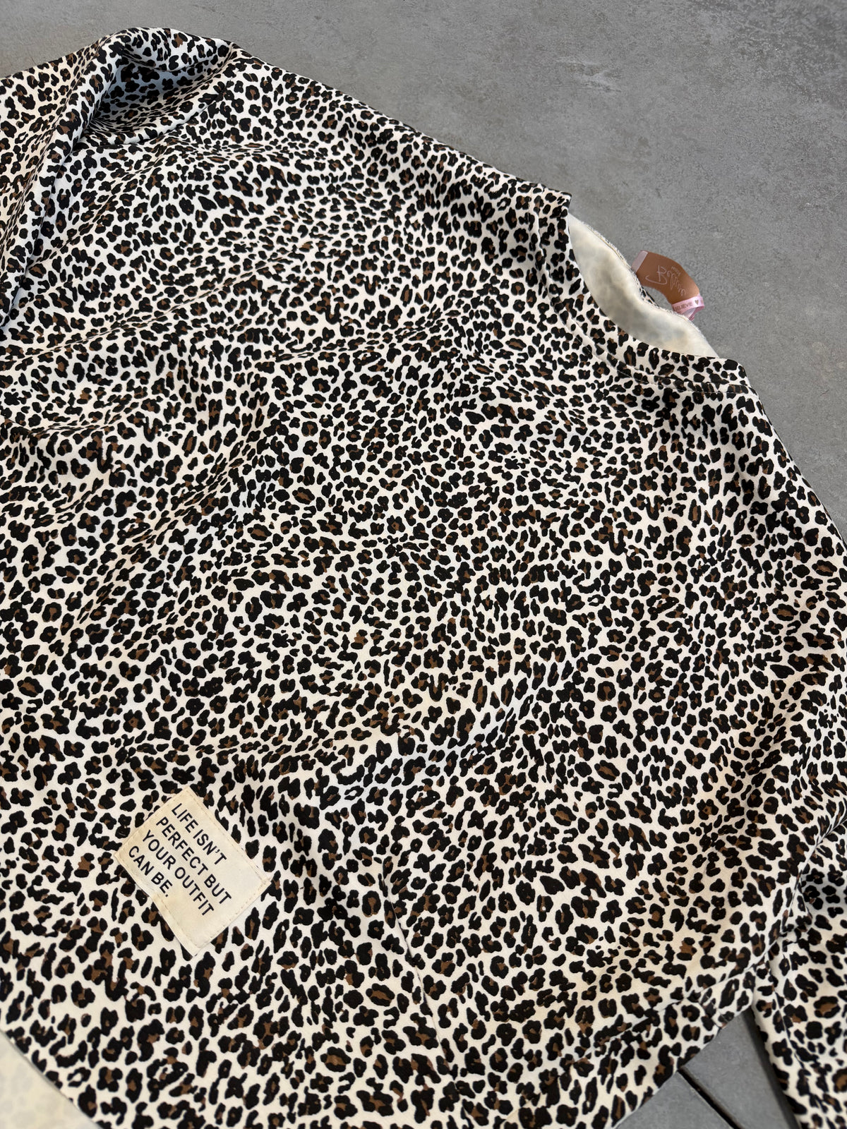 Butterstoff Langarmshirt LIGHT PERFECT OUTFIT weiß LEO