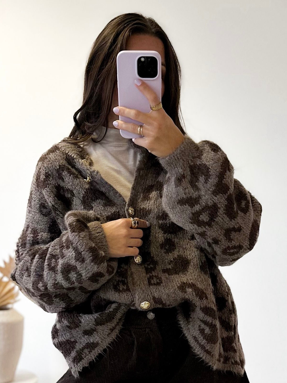 Strickjacke LEO CHOCOLATE LOVER