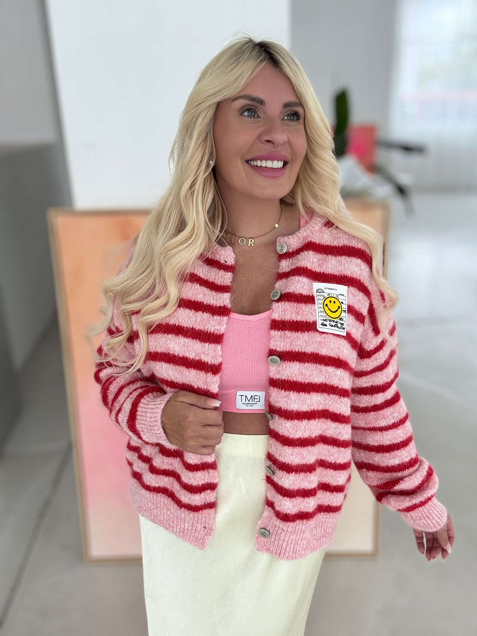 Cardigan ONLY GOOD VIBES