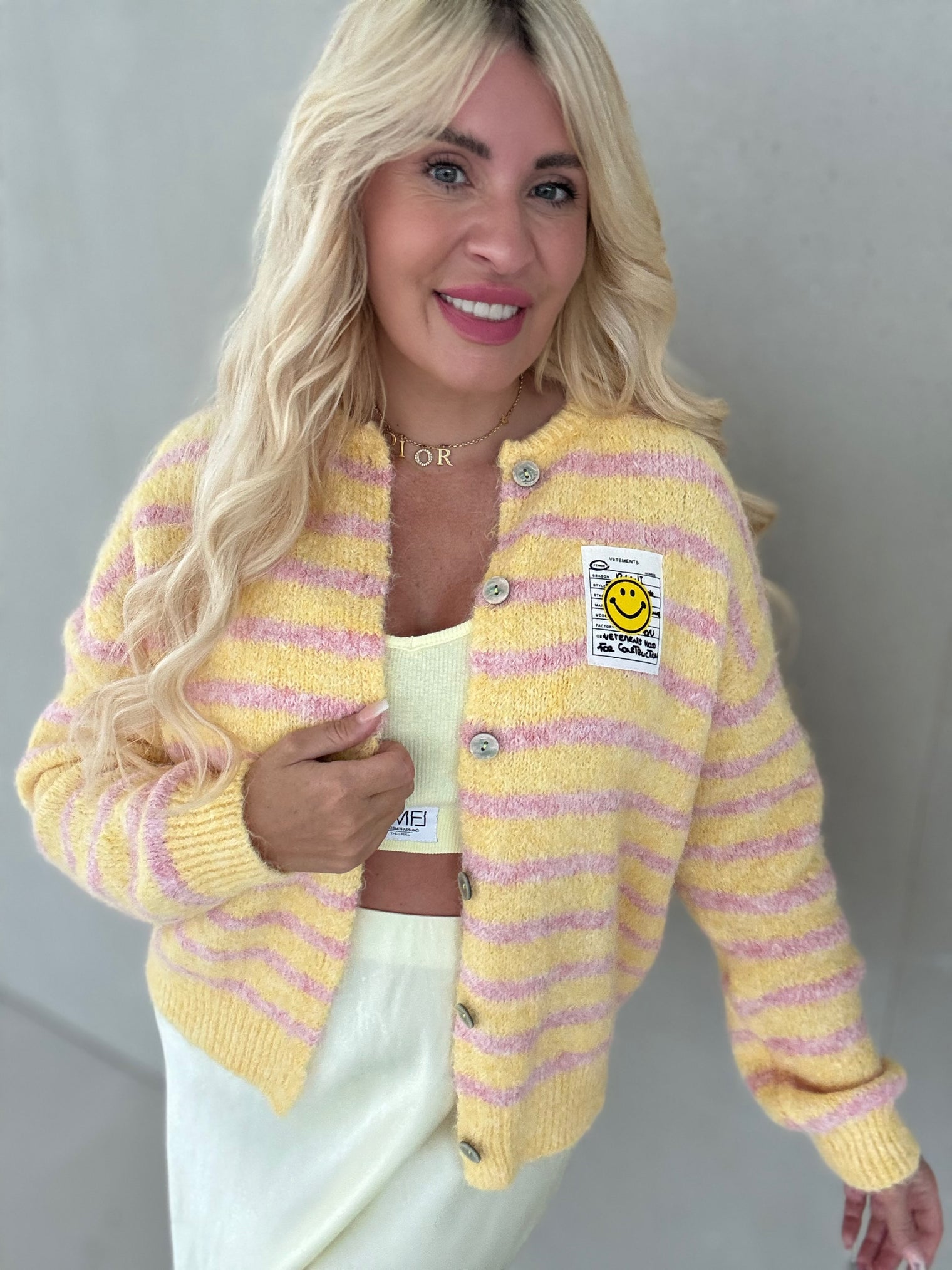 Cardigan ONLY GOOD VIBES