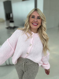 Strickjacke SUPER SOFT ballerina rosa