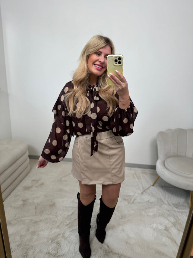 PU Hosenrock CREAMY DREAM