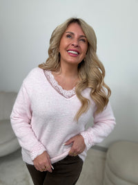 Pullover LACE LOVER ballerina rosa