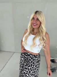 SIGNATURE CROP TOP schwarz