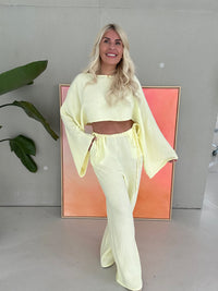 Musselin Set ROME buttermilk yellow
