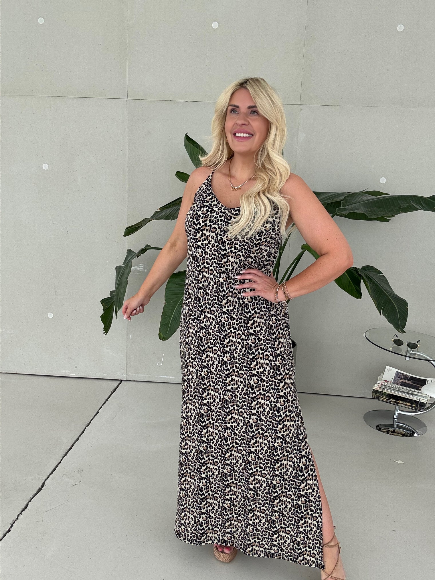Spaghettiträger Kleid LEO LIFE