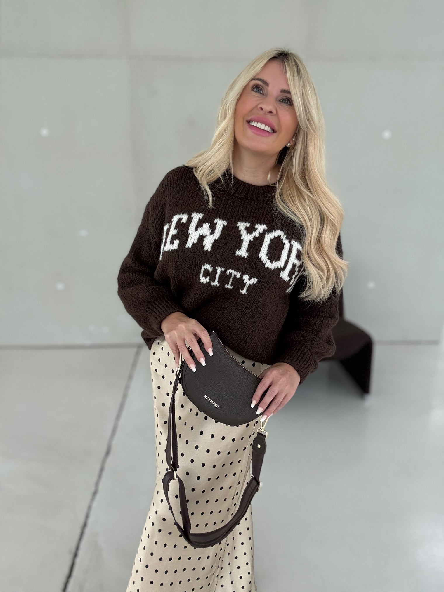 Pullover NEW YORK chocolate