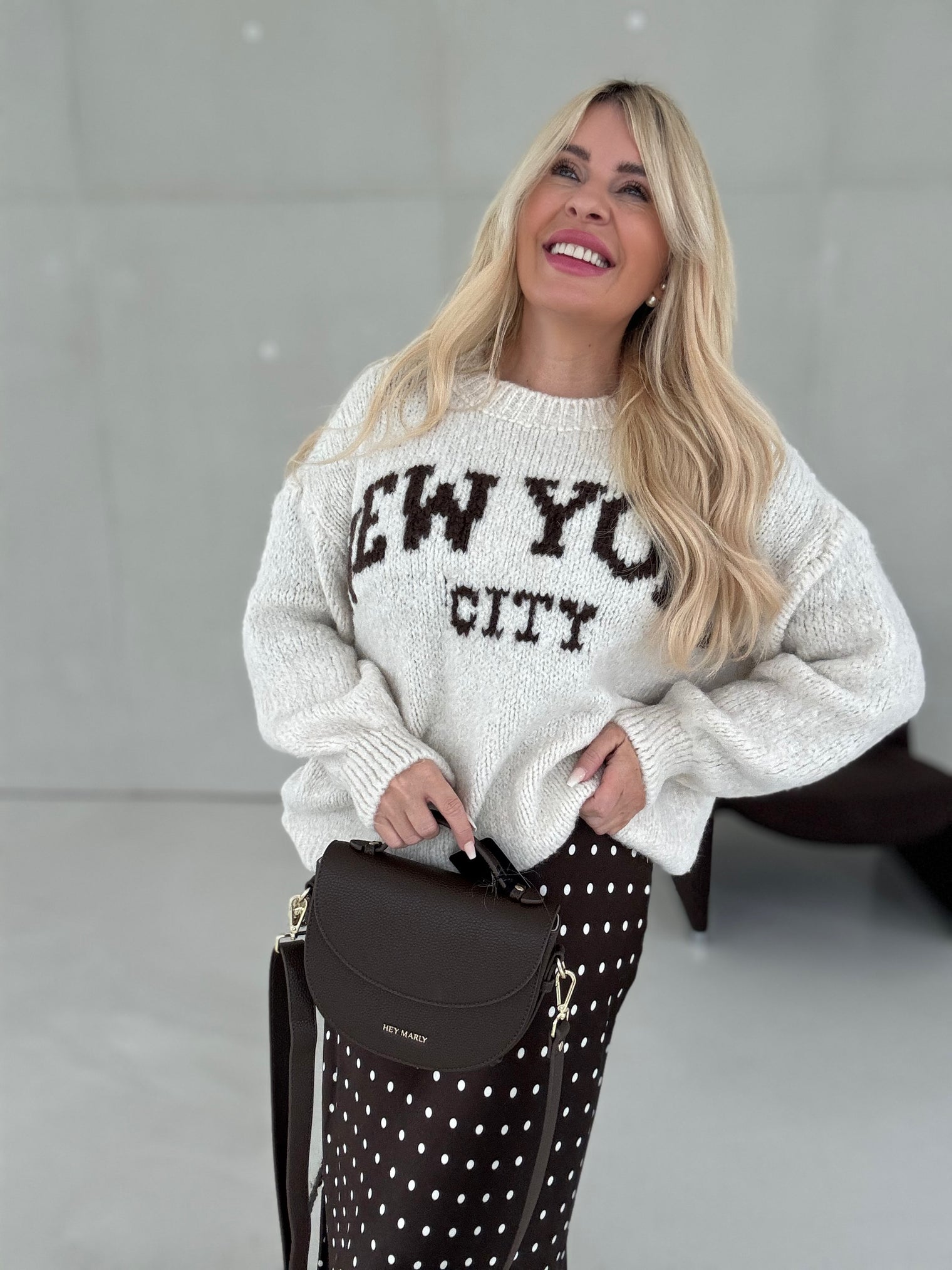 Pullover NEW YORK creme