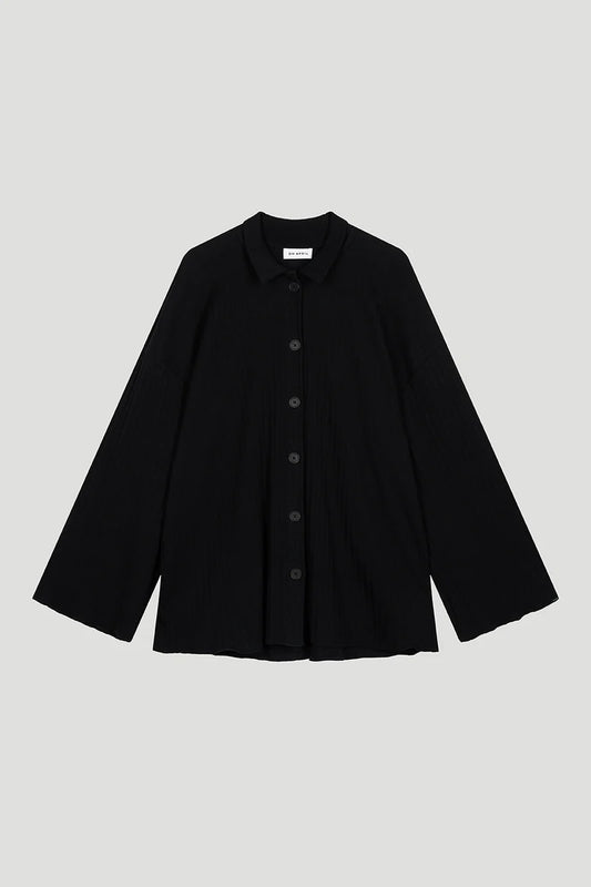 OH APRIL Fleur Blouse black