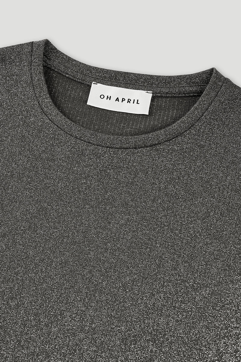 OH APRIL Frida Bodycon Dress Graphite