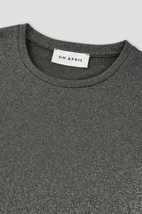 OH APRIL Frida Bodycon Dress Graphite