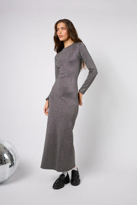 OH APRIL Frida Bodycon Dress Graphite