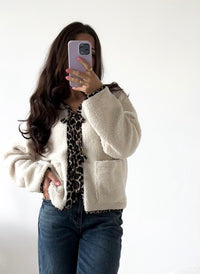 Teddyjacke Leo Fashion zum binden