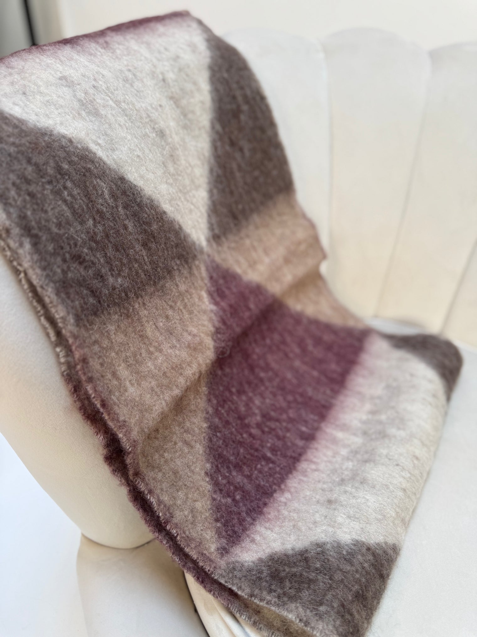 Hey Marly Angle Scarf Berry