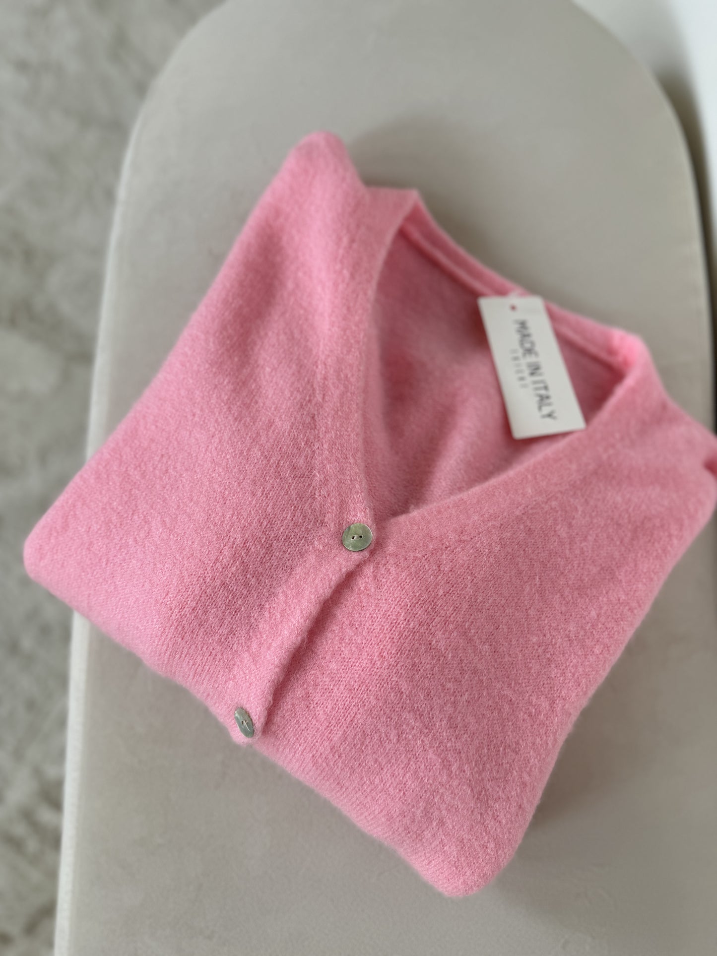 Strickjacke mit Alpaka 7089-AP2316 rosa