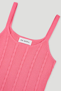 OH APRIL Glinda Top Dark Rose