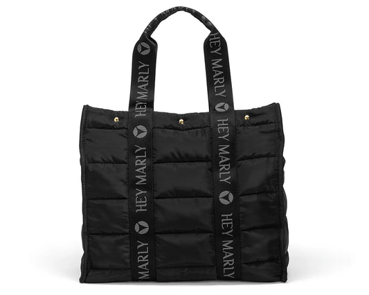 Hey Marly Nylon Tote Best Buddy Black