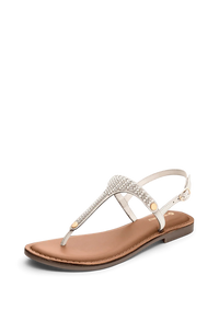 Hey Marly Metallic Beads Crema
