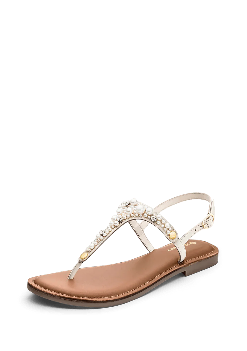 Hey Marly Precious Pearl Crema/White