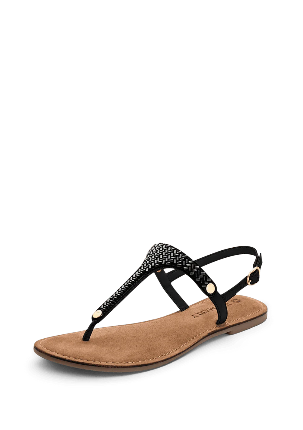Hey Marly Metallic Beads Black