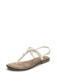 Hey Marly Precious Pearl Crema/White