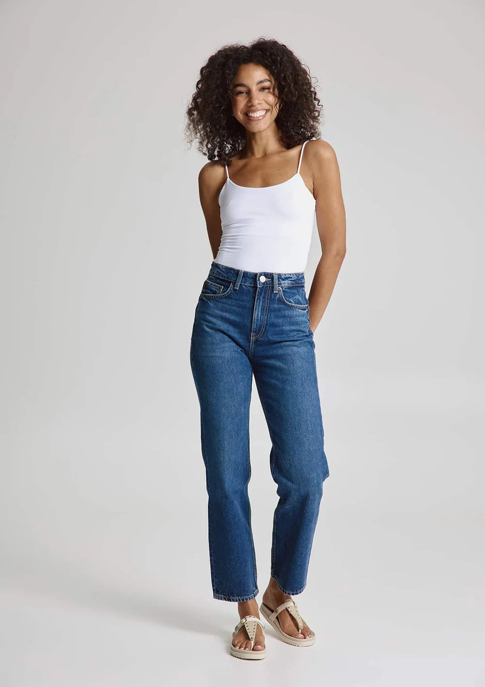 Hey Marly Eyelet Classic Crema