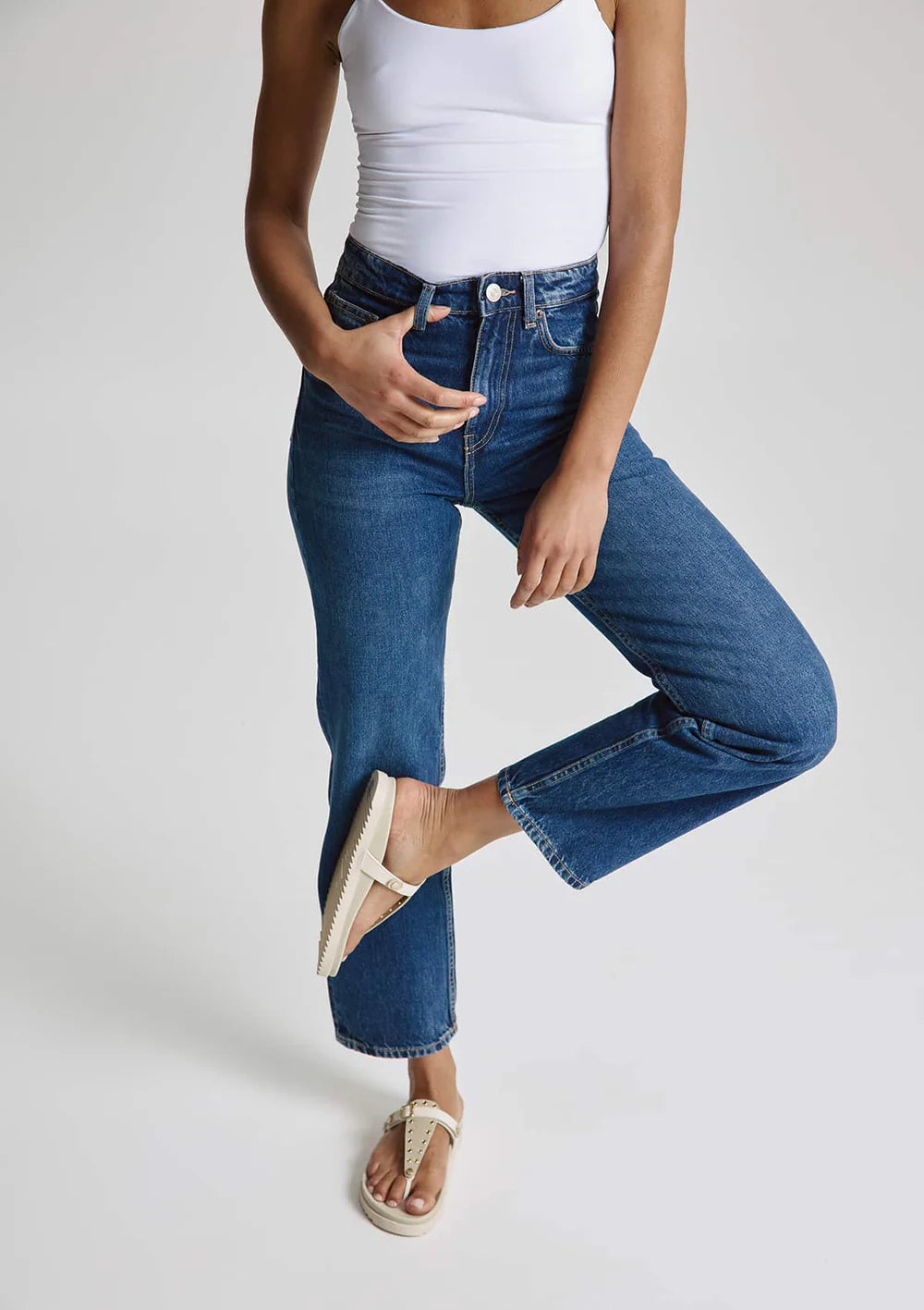 Hey Marly Eyelet Classic Crema