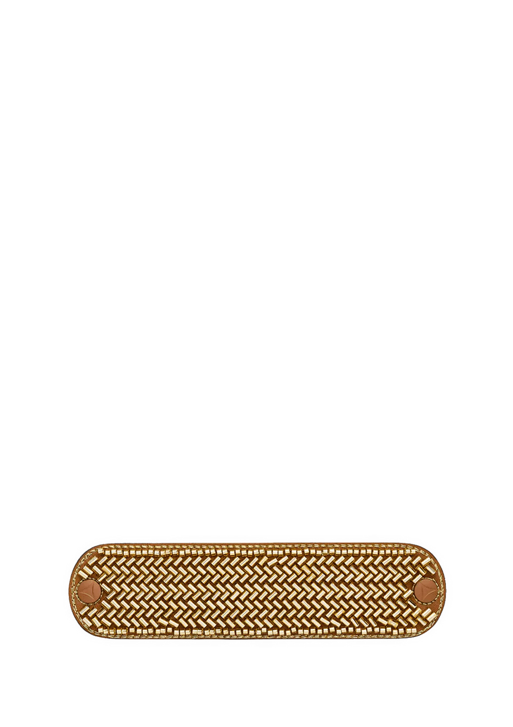 Hey Marly Metallic Beads Cognac
