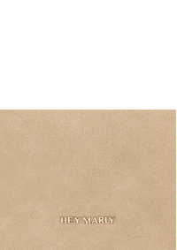 Hey Marly Sassy Sister Suede Sand