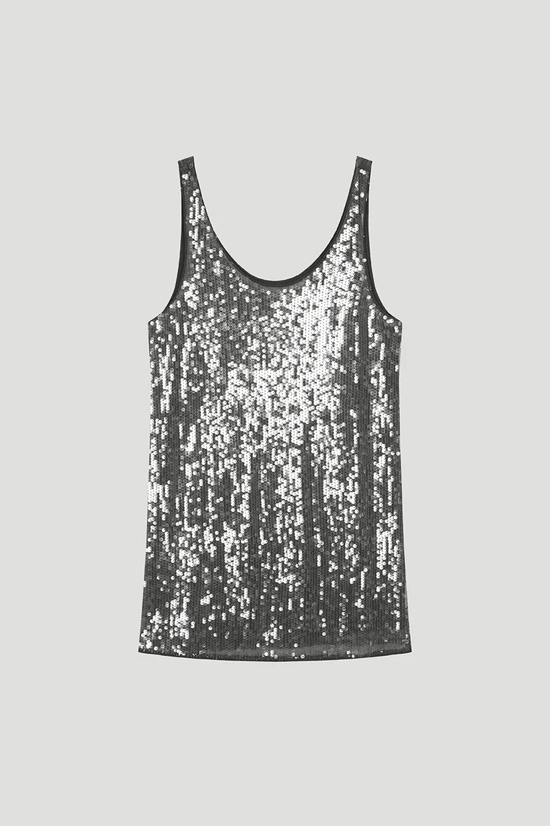 OH APRIL Holly Dress Graphite