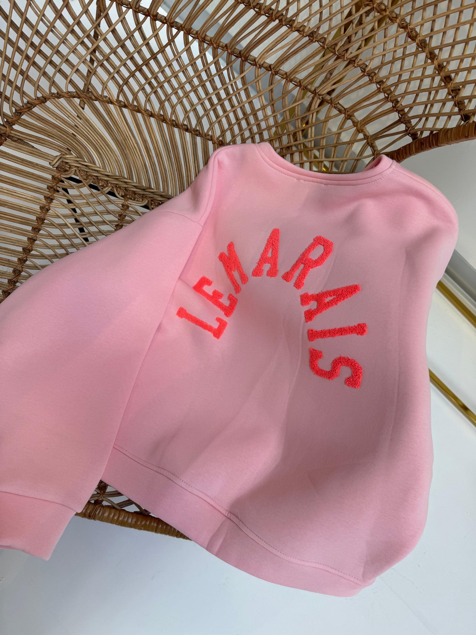 Statement Sweater hellrosa LEMARAIS