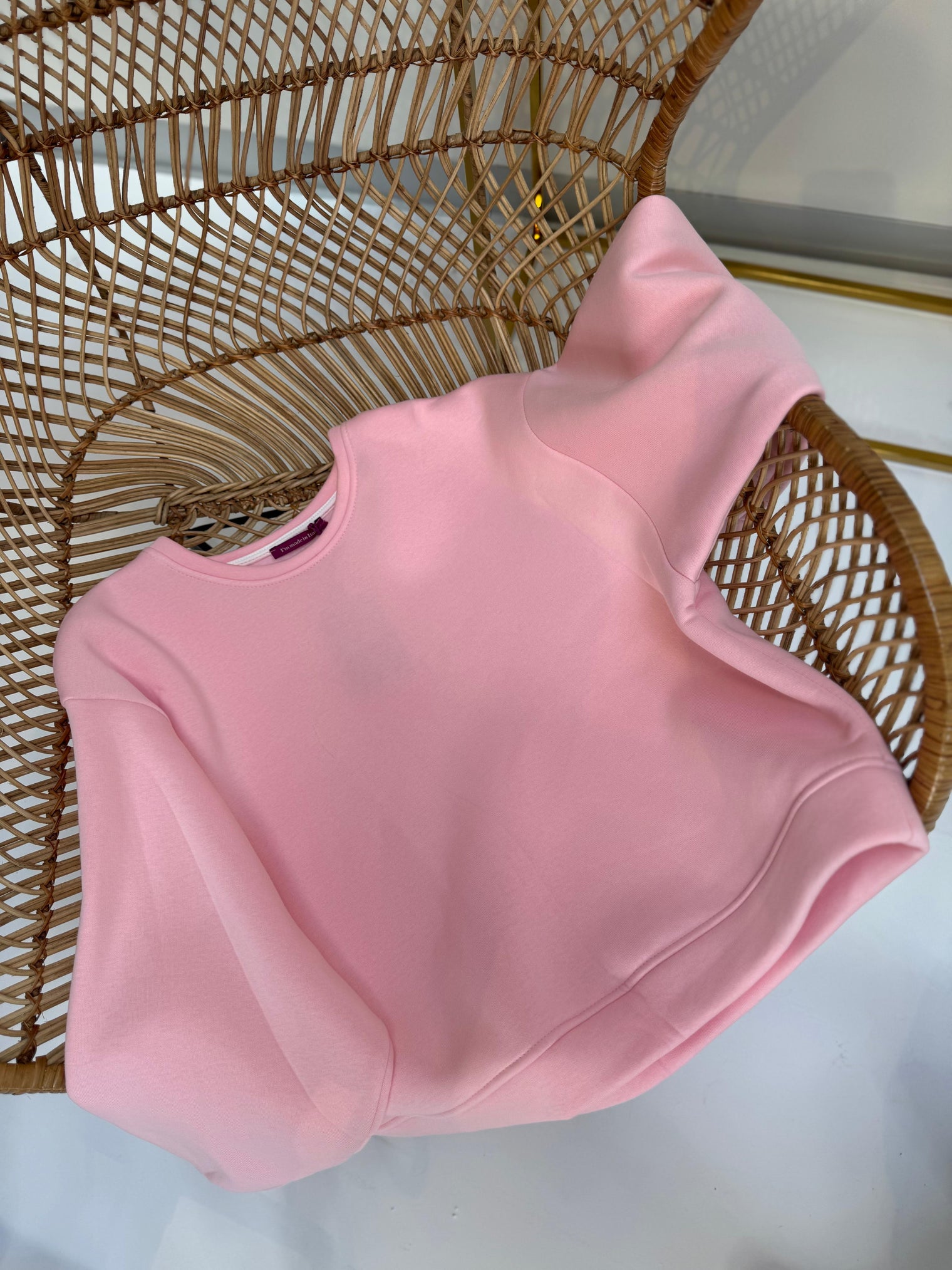 Statement Sweater hellrosa LEMARAIS