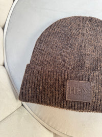 Hey Marly Mütze HEY Beanie Coffee